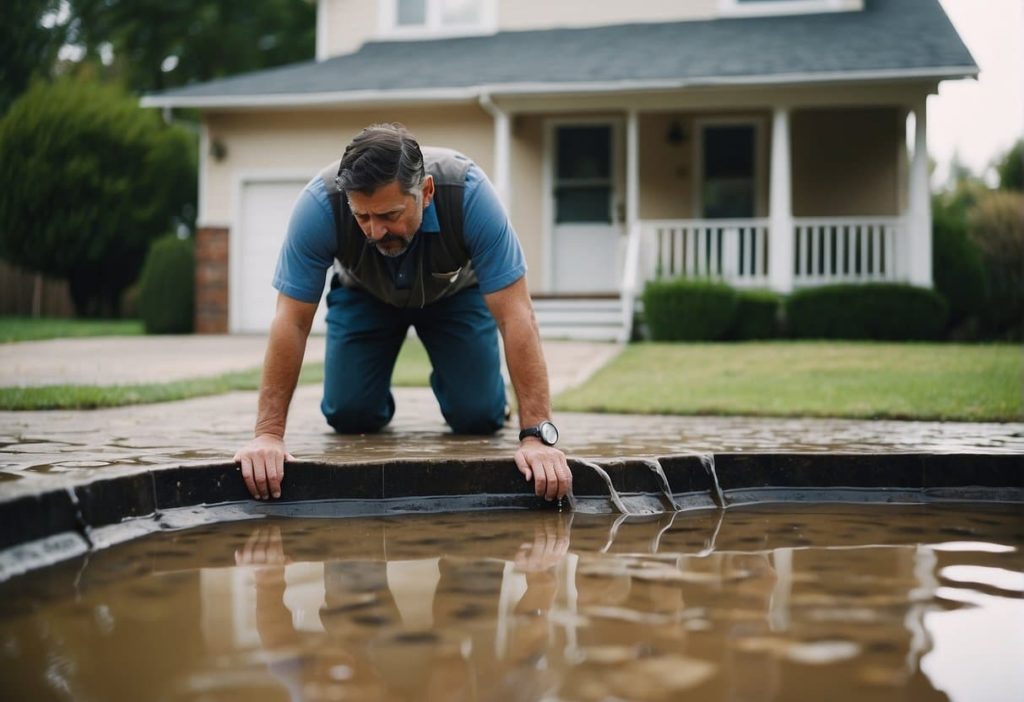 water leak in yard who to call