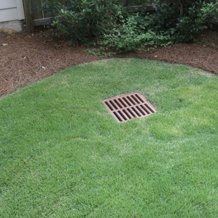 A Catch basin is how to collect the water in a french drain