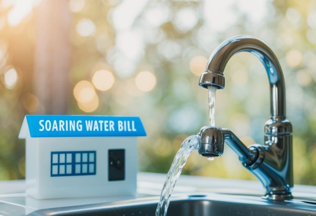 water bill higher than usual