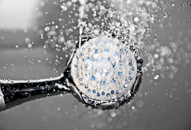hot water recovery in shower