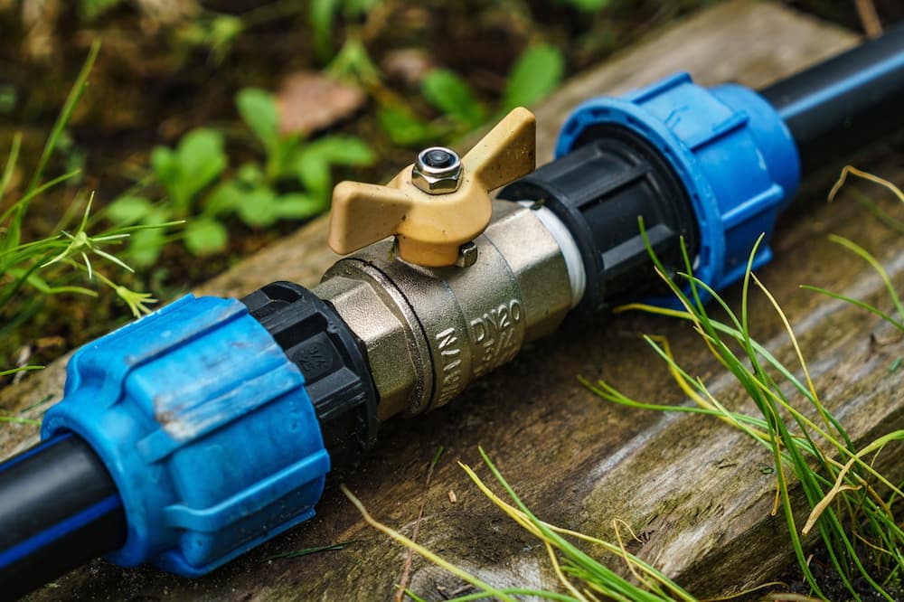 find and fix under ground water lines