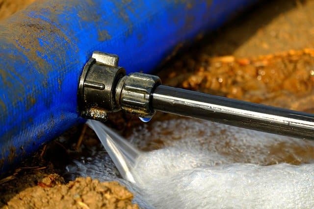 Avoid disaster like this leaking water line with plumbing tips for the winter