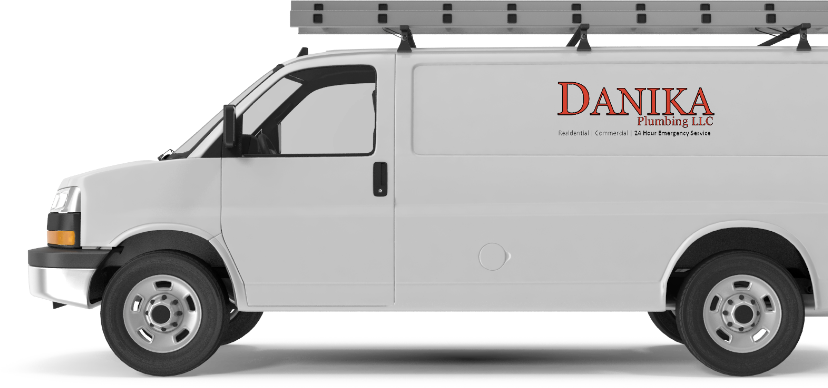 One of the vans from the Danika plumbing fleet